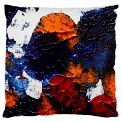 Falling Leaves Large Cushion Case (one Side) by WILLBIRDWELL