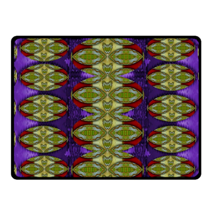 Divine Flowers Striving To Reach Universe Fleece Blanket (Small)