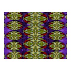 Divine Flowers Striving To Reach Universe Double Sided Flano Blanket (mini)  by pepitasart