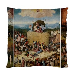 Heronimus Bosch The Haywagon 2 Standard Cushion Case (two Sides) by impacteesstreetwearthree