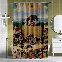 Heronimus Bosch The Haywagon 2 Shower Curtain 48  X 72  (small) 