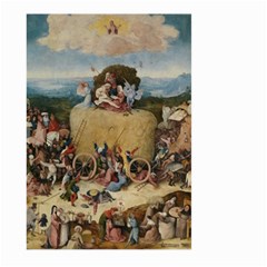 Heronimus Bosch The Haywagon 2 Large Garden Flag (two Sides)