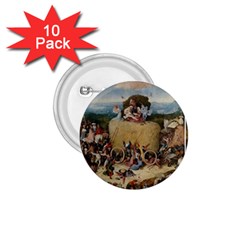 Heronimus Bosch The Haywagon 2 1 75  Buttons (10 Pack)