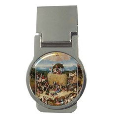 Heronimus Bosch The Haywagon 2 Money Clips (round) 