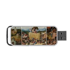 Heronimus Bosch The Haywagon 2 Portable Usb Flash (one Side)