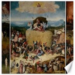 Heronimus Bosch The Haywagon 2 Canvas 12  x 12  11.4 x11.56  Canvas - 1