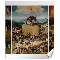 Heronimus Bosch The Haywagon 2 Canvas 20  X 24 