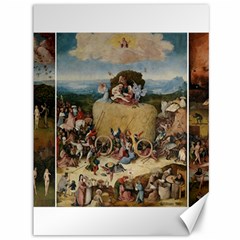 Heronimus Bosch The Haywagon 2 Canvas 36  X 48 