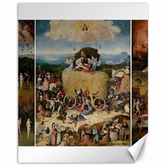 Heronimus Bosch The Haywagon 2 Canvas 11  X 14 