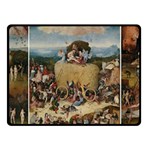 Heronimus Bosch The Haywagon 2 Fleece Blanket (Small) 50 x40  Blanket Front