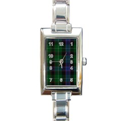 Abercrombie Tartan Rectangle Italian Charm Watch