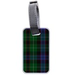 Abercrombie Tartan Luggage Tag (two sides) Front