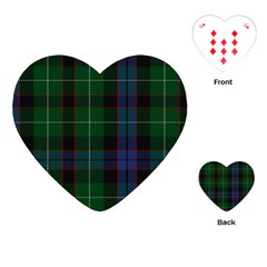 Abercrombie Tartan Playing Cards (heart) by impacteesstreetwearfour