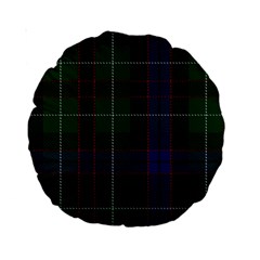 Abercrombie Tartan Standard 15  Premium Round Cushions by impacteesstreetwearfour