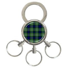 Tweedside District Tartan 3-ring Key Chain by impacteesstreetwearfour