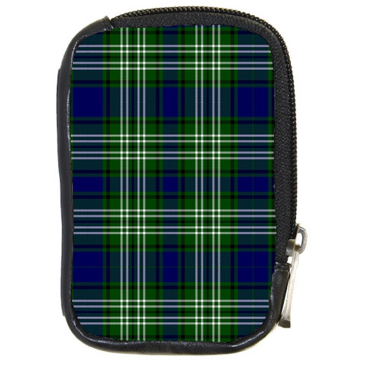 Tweedside District Tartan Compact Camera Leather Case