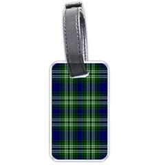 Tweedside District Tartan Luggage Tag (one Side) by impacteesstreetwearfour