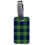 Tweedside District Tartan Luggage Tag (two sides) Front