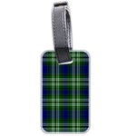 Tweedside District Tartan Luggage Tag (two sides) Back