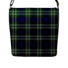 Tweedside District Tartan Flap Closure Messenger Bag (l) by impacteesstreetwearfour