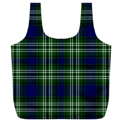 Tweedside District Tartan Full Print Recycle Bag (xl) by impacteesstreetwearfour