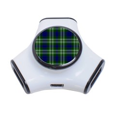 Tweedside District Tartan 3-port Usb Hub by impacteesstreetwearfour