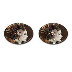 Mechanical Beauty  Cufflinks (oval)