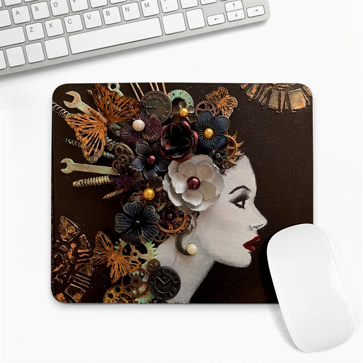 Mechanical Beauty  Large Mousepads