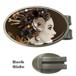 Mechanical Beauty  Money Clips (Oval)  Front