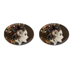 Mechanical Beauty  Cufflinks (Oval) Front(Pair)