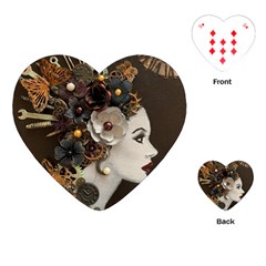 Mechanical Beauty  Playing Cards (heart)