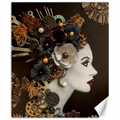 Mechanical Beauty  Canvas 8  X 10 