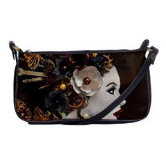 Mechanical Beauty  Shoulder Clutch Bag by CKArtCreations