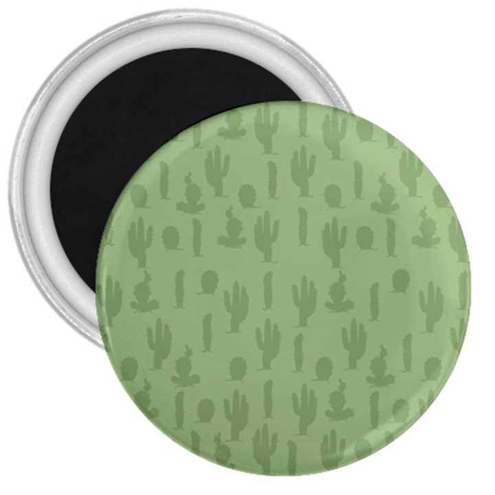 Cactus pattern 3  Magnets