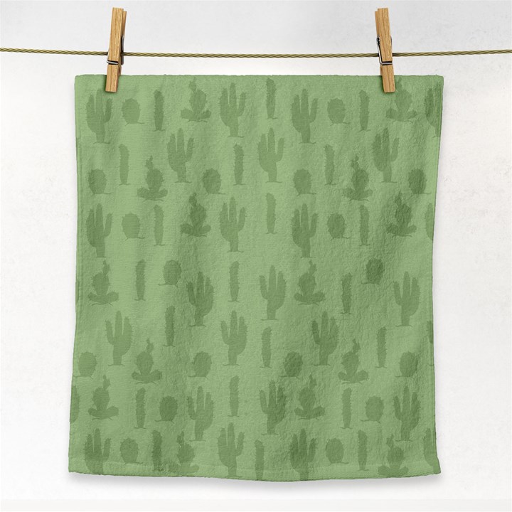 Cactus pattern Face Towel