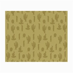 Cactus Pattern Small Glasses Cloth by Valentinaart