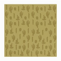 Cactus Pattern Medium Glasses Cloth (2 Sides) by Valentinaart