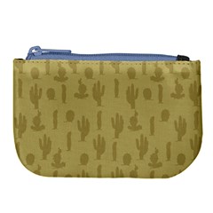 Cactus Pattern Large Coin Purse