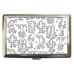 Doodle Pattern Cigarette Money Case