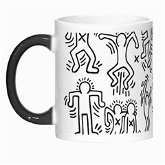 Doodle Pattern Morph Mugs by Valentinaart