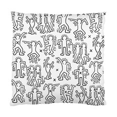 Doodle Pattern Standard Cushion Case (One Side)