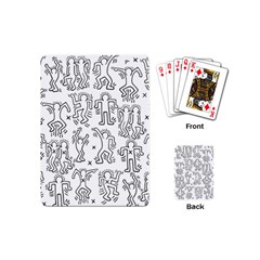 Doodle Pattern Playing Cards (Mini)