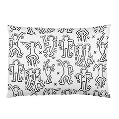 Doodle Pattern Pillow Case (two Sides) by Valentinaart