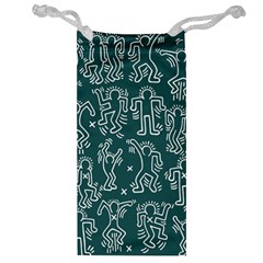 Doodle Pattern Jewelry Bag