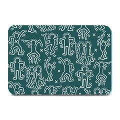 Doodle Pattern Plate Mats by Valentinaart