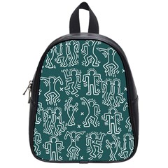 Doodle Pattern School Bag (small)