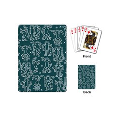 Doodle Pattern Playing Cards (mini)