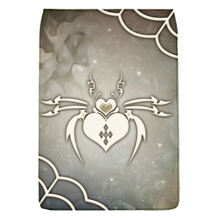 Wonderful Decorative Spider With Hearts Removable Flap Cover (S)