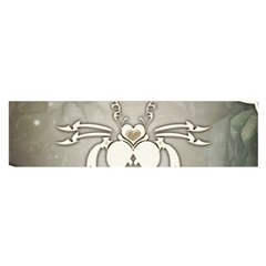 Wonderful Decorative Spider With Hearts Satin Scarf (oblong) by FantasyWorld7