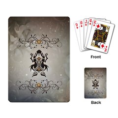 Wonderful Elegant Frog With Flowers Playing Cards Single Design (rectangle) by FantasyWorld7